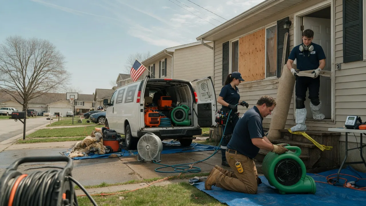 Water Damage Restoration in Straughn, IN near me